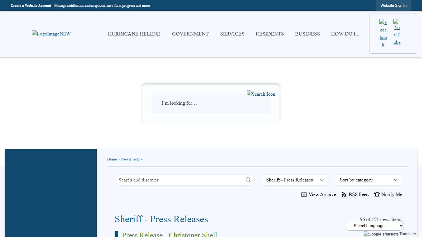 News Flash • Burke County, NC